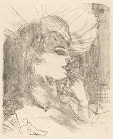 Anna Held, 1896. Creator: Henri de Toulouse-Lautrec.