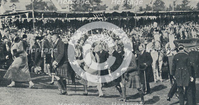'The Royal Family in Scotland', c1930, (1937). Creator: Unknown.