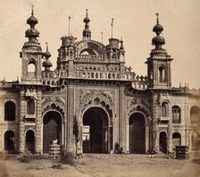 Kaiser Bagh, Lucknow, India: the great gateway, c1858. Creator: Felice Beato.