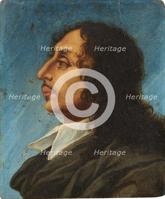 Portrait of the artist Salvator Rosa (1615?1673), 18th century. Creator: Anonymous.