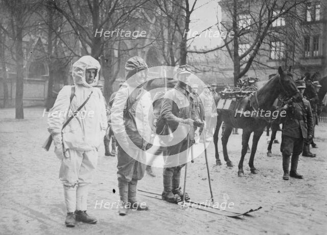 Uniform of German Snowshoe Battalion, between c1915 and c1920. Creator: Bain News Service.
