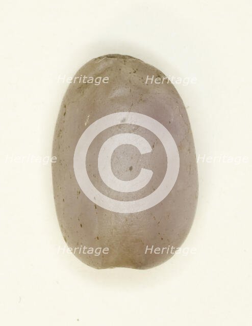 Scarab: Uninscribed, Egypt, Middle Kingdom, Dynasty 12 (about 1985-1773 BCE). Creator: Unknown.