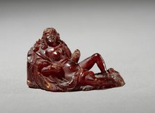 Statuette of a Reclining Woman, c. 100 BC - 100. Creator: Unknown.