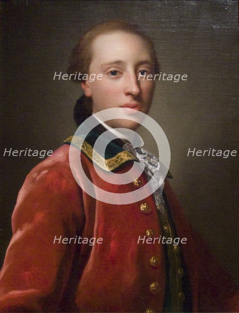 Portrait of William Fermor (1737-1806), 1757. Artist: Mengs, Anton Raphael (1728-1779)