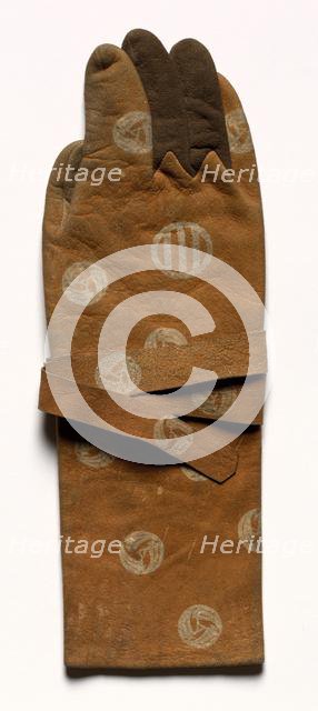 Pair of Archer's Gloves, 1800s. Creator: Unknown.