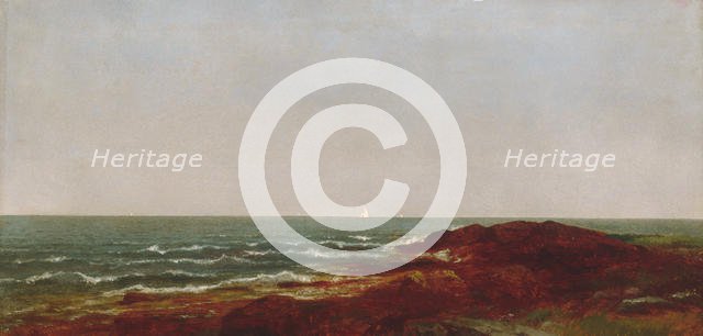 The Sea, 1872. Creator: John Frederick Kensett.