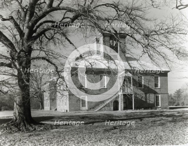 "Stratford Hall," 786 Great House Road, Stratford, Westmoreland County, Virginia, c1932. Creator: Frances Benjamin Johnston.