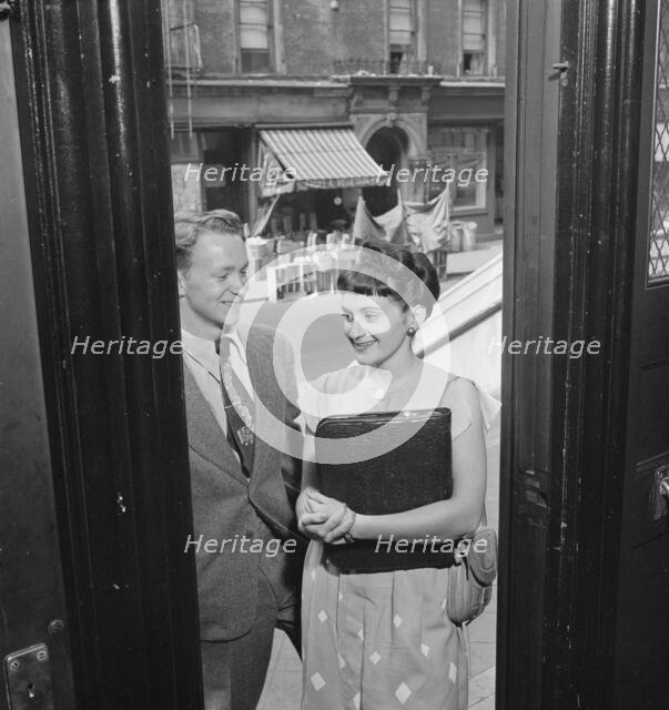 Metropolitan Vocational High School, New York, N.Y., ca. July 1947. Creator: William Paul Gottlieb.