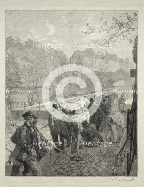 LEcluse de la Monnaie. Creator: Auguste Louis Lepère (French, 1849-1918).