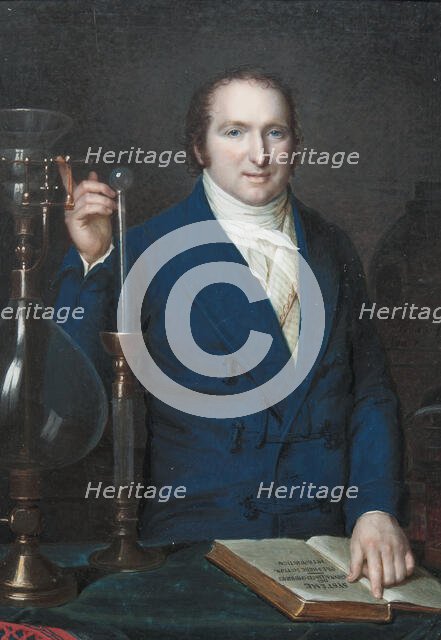 Portrait of Antoine Francois, Comte de Fourcroy (1755-1809), late 18th century. Creator: Francois Dumont.