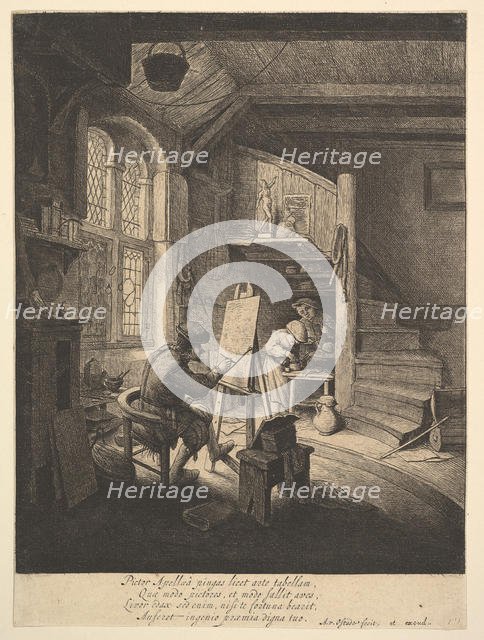 The Painter, 1610-85. Creator: Adriaen van Ostade.