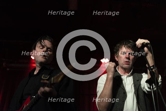 Simon Huw Jones, And Also The Trees live at The Lexington, London, Nov 2022. Creator: Annapaola Marchesani.