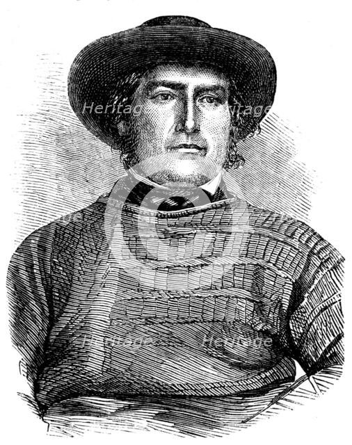 Nathaniel Colby, Coxswain of the Pakefield Life-boat, 1858. Creator: Unknown.