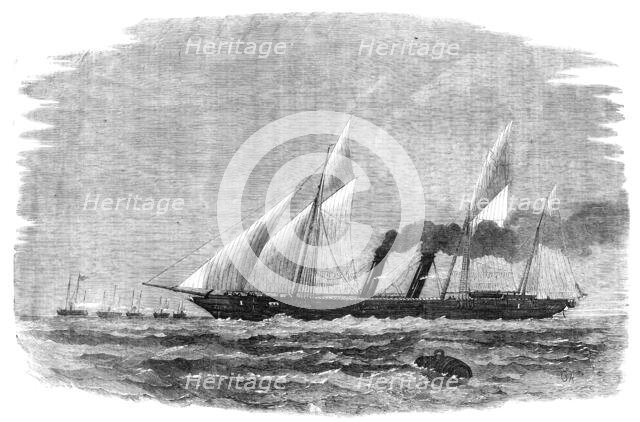 Her Majesty's Gun-Boat, "Flying-Fish", 1856.  Creator: G. W.