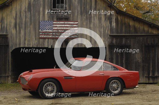 Aston Martin DB4 GT by Touring 1960. Artist: Simon Clay.