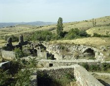 Circular treatment center, known as the Temple of Telesphorus, Pergamon, Turkey, 1999. Creator: Unknown.