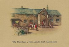 'The Oxenham Arms, South Zeal, Devonshire', 1939. Artist: Unknown.