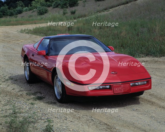 1990 Chevrolet Corvette ZR1. Artist: Unknown.