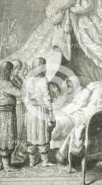 Title Page for 'Katherine's Story', 1786. Creator: Daniel Nikolaus Chodowiecki.