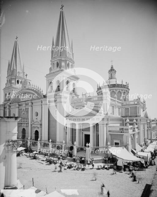 Cathedral of Guadalajara, between 1880 and 1897. Creator: William H. Jackson.