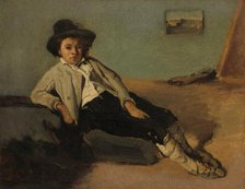 Italian Peasant Boy, 1825/1827. Creator: Jean-Baptiste-Camille Corot.