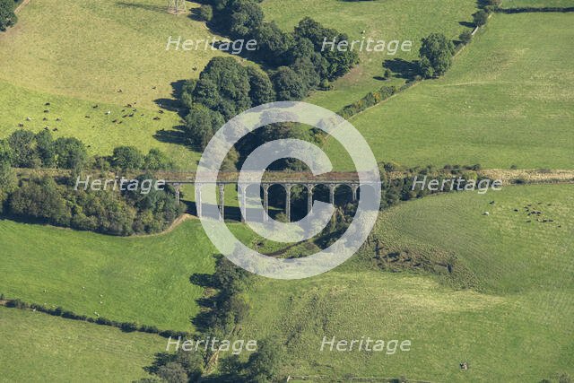 Langley Viaduct, built circa 1863 for the North Eastern Railway Company, County Durham, 2024. Creator: Robyn Andrews.