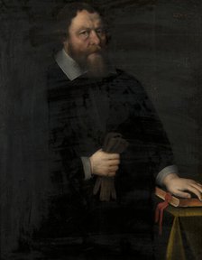 Olaus Christophori (Olof Kristoffersson) Aurivillius (1603-1668), parish priest..., 1661. Creator: Johan I Aureller.