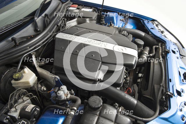 2001 Mercedes Benz SLK 320. Creator: Unknown.