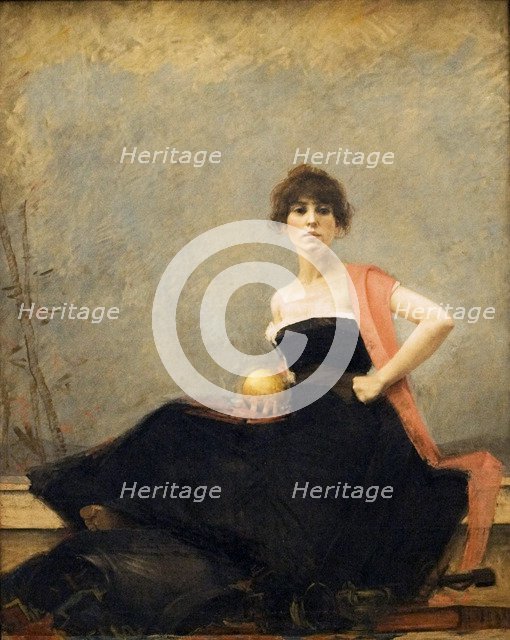 Vanity', 1885. Creator: Agache, Alfred (1843-1915).