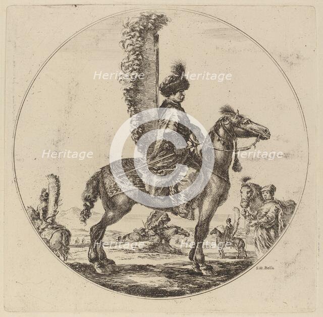 Polish Hussar. Creator: Stefano della Bella.