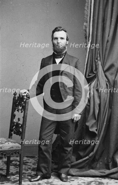 Rev. John Miler, between 1855 and 1865. Creator: Unknown.