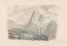 The Alps [recto], 1868-1869. Creator: John Singer Sargent.