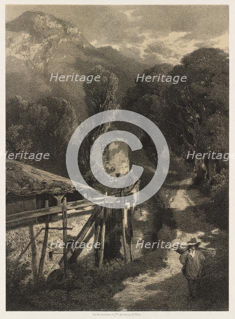 The Simplon Road, Meillerie, France. Creator: Alexandre Calame (Swiss, 1810-1864).