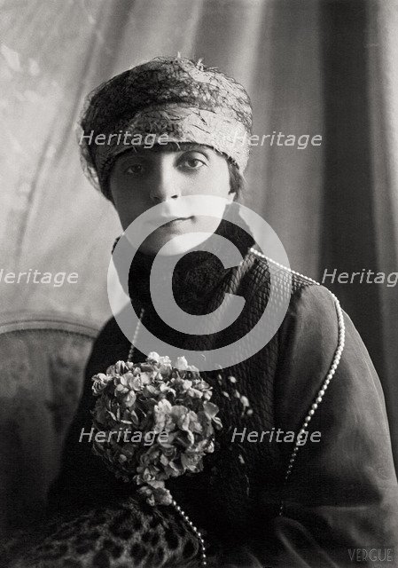 Portrait of Anna-Elisabeth, Comtesse Mathieu de Noailles (1876-1933), 1922.