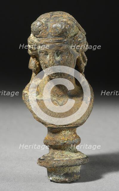 Bust of a Young Goddess (?), Roman Period (30 BCE-395 CE). Creator: Unknown.
