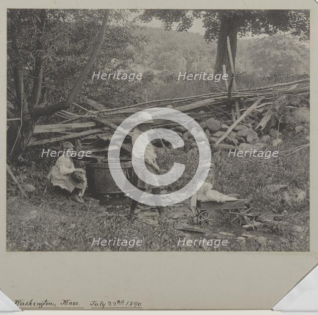 Mount Washington, Massachusetts, July 22, 1890, 1890. Creator: Robert Stuart Redfield (American, 1849-1923).