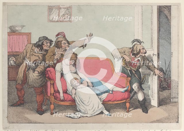 Disturbers of Domestic Happiness, ca. 1815., ca. 1815. Creator: Unknown.