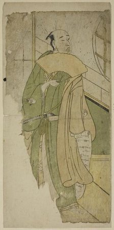 The Actor Onoe Matsusuke, 18th century. Creator: Katsukawa School.