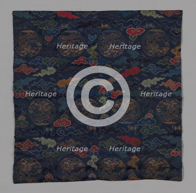 Uchishiki (Altar Cover), Japan, Meiji period (1868-1912), 1875/1900. Creator: Unknown.