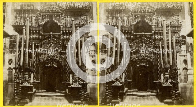 The Holy Sepulchre, Jerusalem, Palestine, 1900s. Artist: Unknown