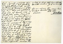 Letter from William Penn to Colonel Henry Sydney, 29th March 1681.Artist: William Penn