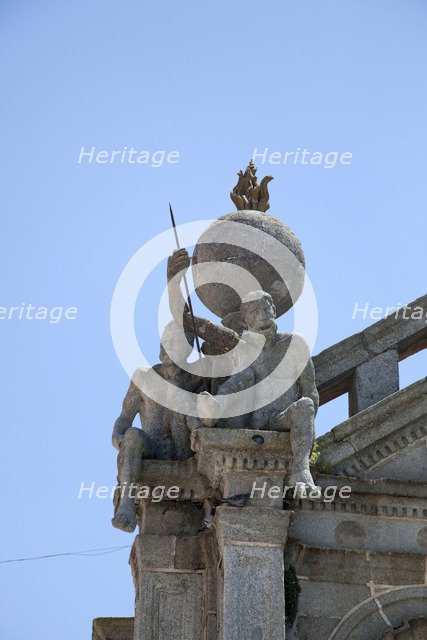 Sculptures in Evora, Portugal, 2009. Artist: Samuel Magal