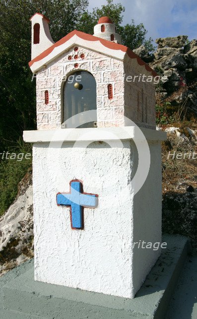Roadside Shrine, Kefalonia, Greece