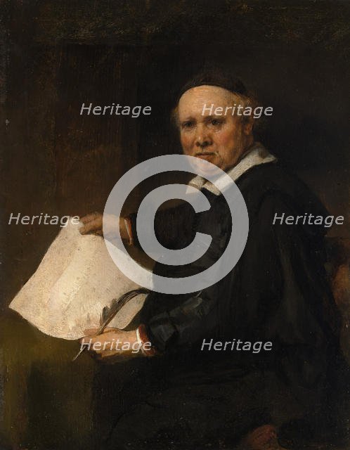 Lieven Willemsz van Coppenol (born about 1599, died 1671 or later). Creator: Rembrandt Harmensz van Rijn.