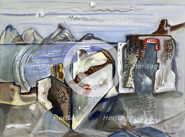 Ruins, 1937. Creator: Frances Hodgkins.