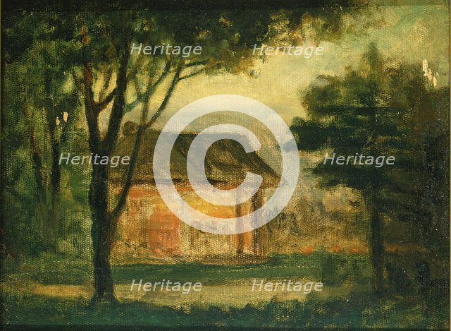 The Old Homestead, n.d. Creator: Edward Mitchell Bannister.