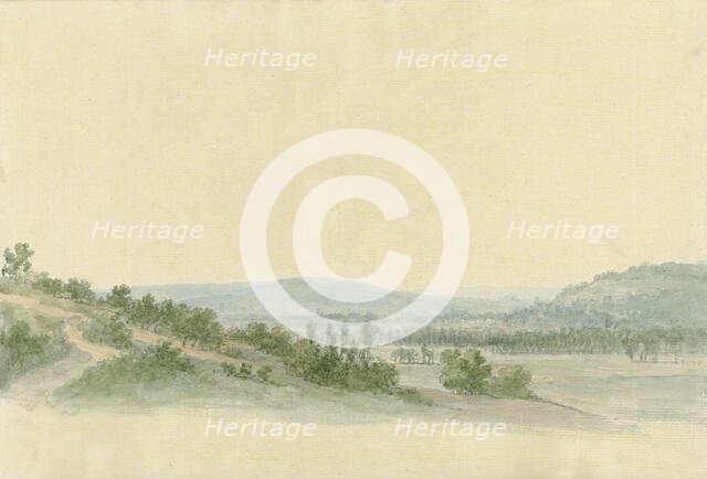 Hilly landscape, 1786-1857. Creator: Abraham Teerlink.