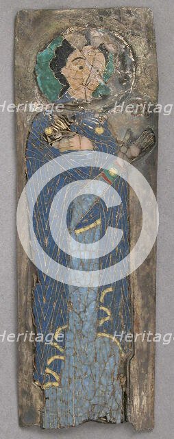 Plaque of The Virgin, Byzantine, 12th century. Creator: Unknown.