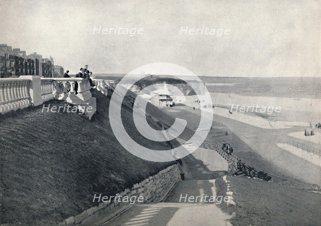 'Roker - The Beach, from the Terrace', 1895. Artist: Unknown.
