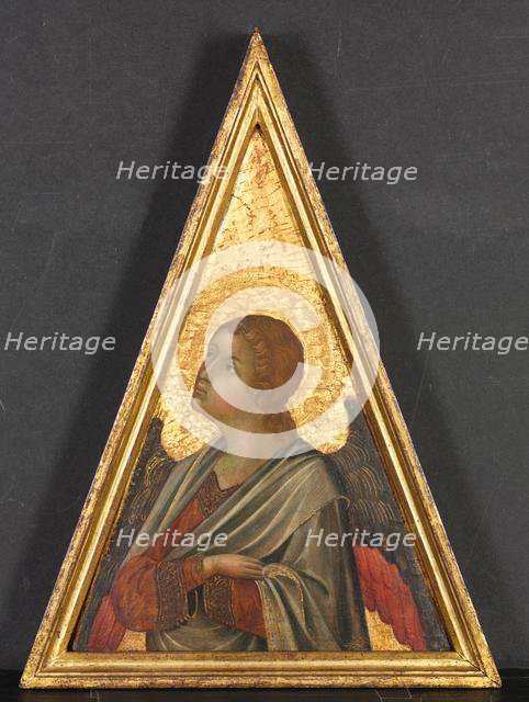 Pinnacle with Angel (pair), c. 1340. Creator: Niccolò di Segna (Italian), circle of.